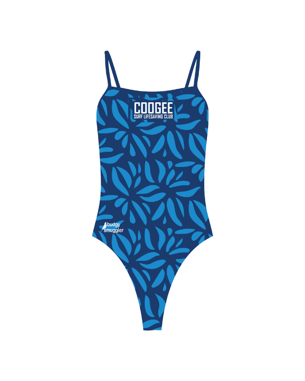 Coogee SLSC Patterned High Cut Racer One-Piece