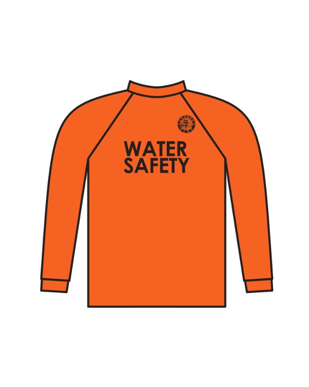Orange Water Safety Rashie